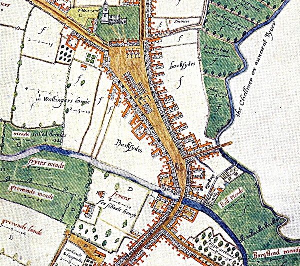 Chelmsford Survey Map 1591